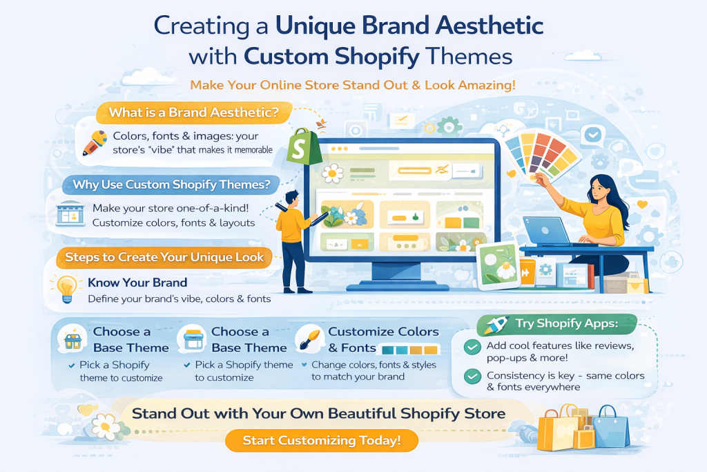 Creating a unique brand aesthetic