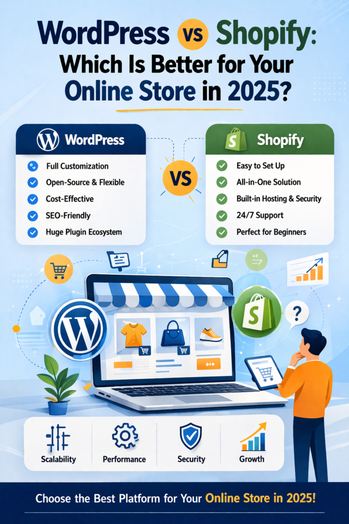 WordPress vs Shopify