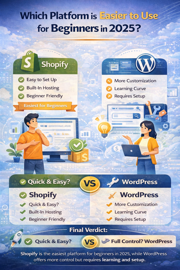 Shopify vs WordPress