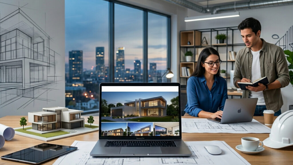 Responsive web design services for architects