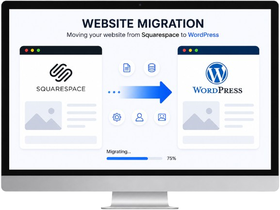 Squarespace to WordPress
