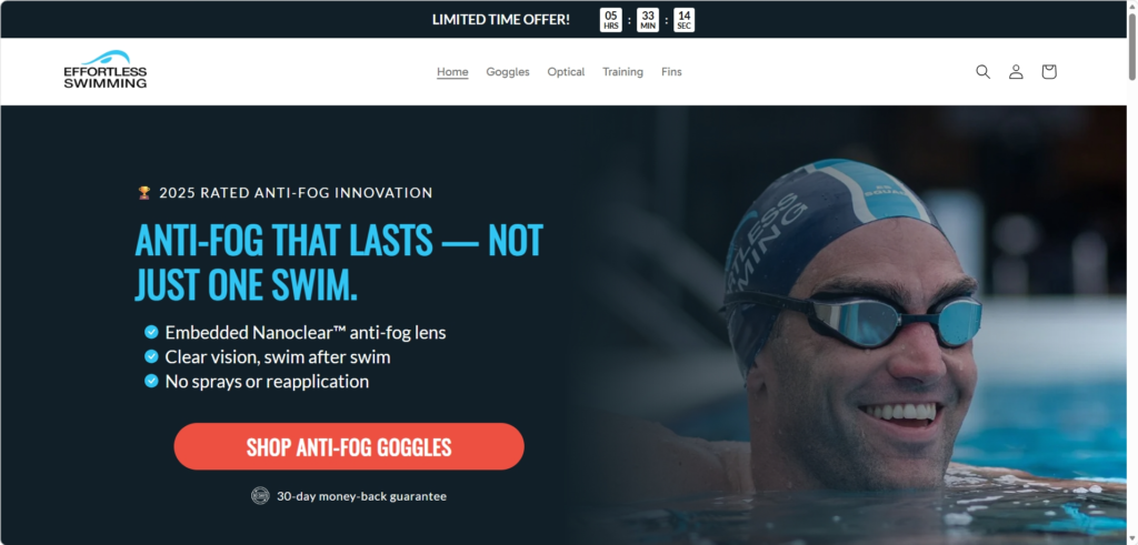 Effortless Swimming