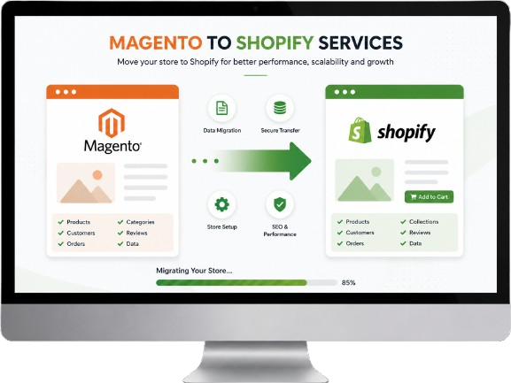 Magento to Shopify Service