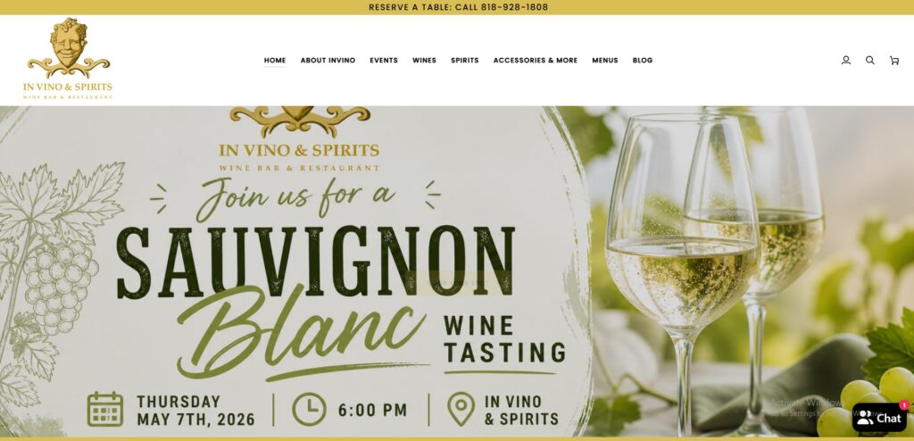 IN VINO and Spirits
