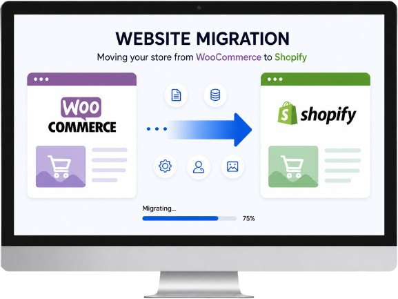 Woocommerce to shopify