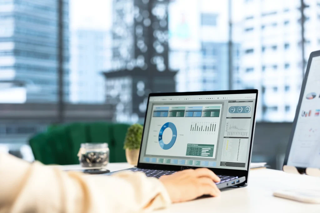 Business leader and trader searching for new investment solutions