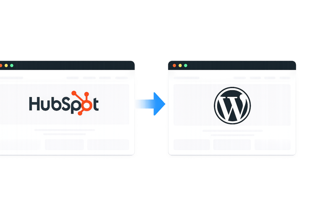hubspot to wordpress